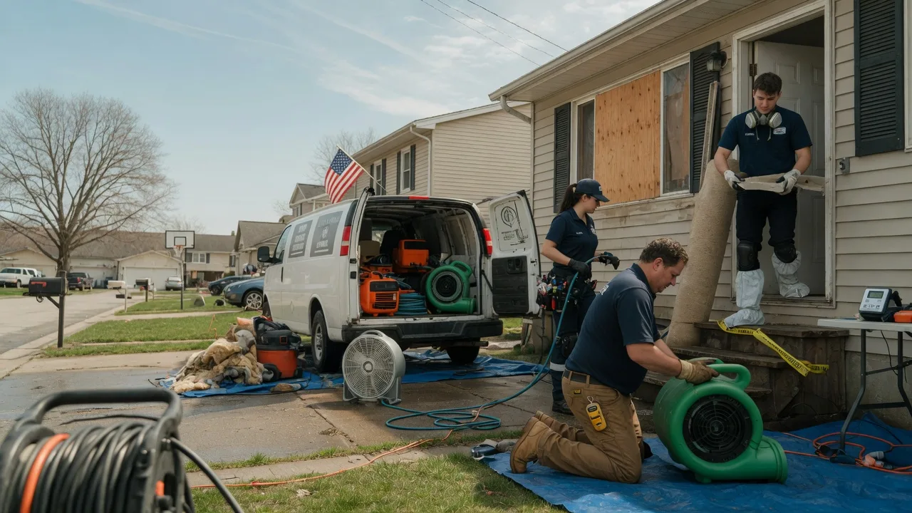 Water Damage Restoration in Butler, PA near me